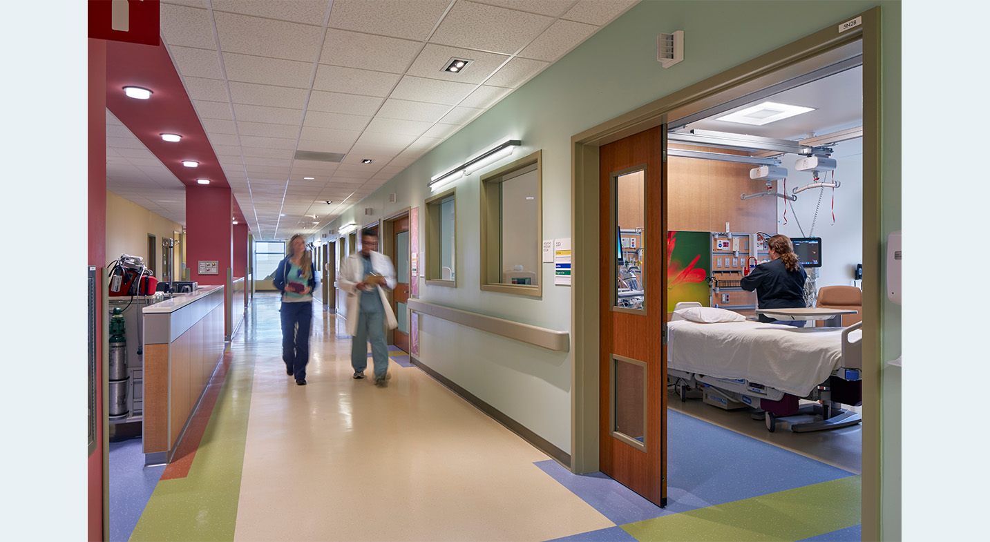 Redwood City Hospital Interiors